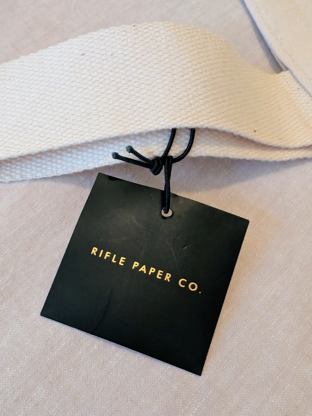 Rifle Paper Co Fruit Stand Canvas Tote NWT - Picture 4 of 5